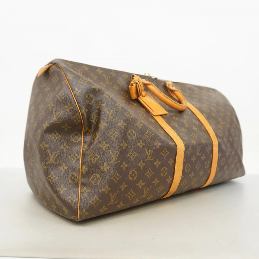 LOUIS VUITTON Brown Monogram Keepall 60 Boston Bag - Picture 2 of 13